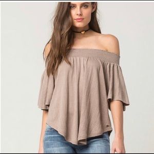 O’neill off the shoulder top